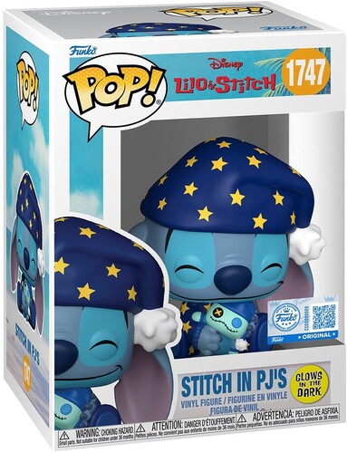 Funko POP Disney Lilo & Stitch Stitch in PJ's (Glow-in-the-Dark) 1747